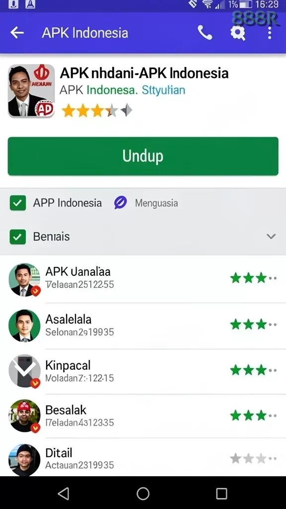 Cuplikan layar MADUGENIT — pengaturan akun