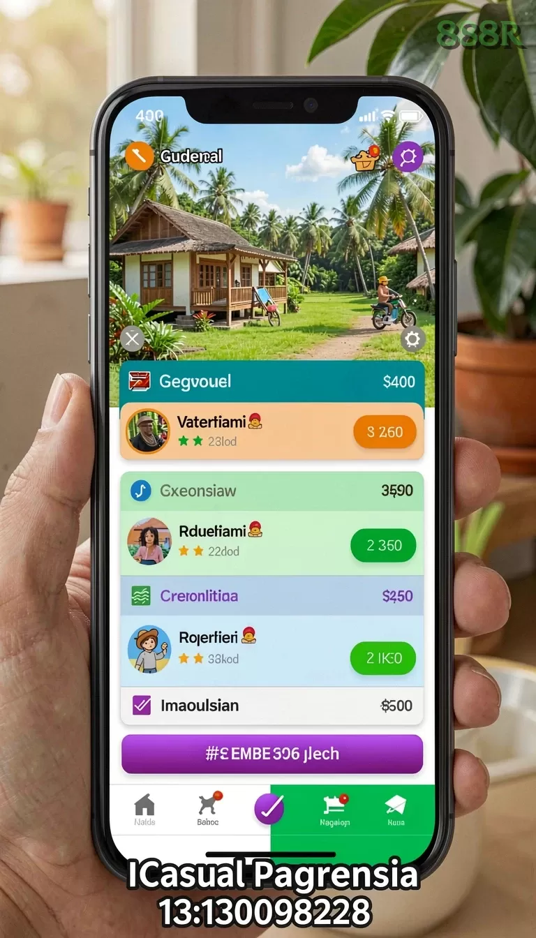 Cuplikan layar TEXAS88 — menu navigasi