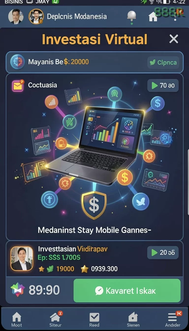 Cuplikan layar K3K3 — menu navigasi