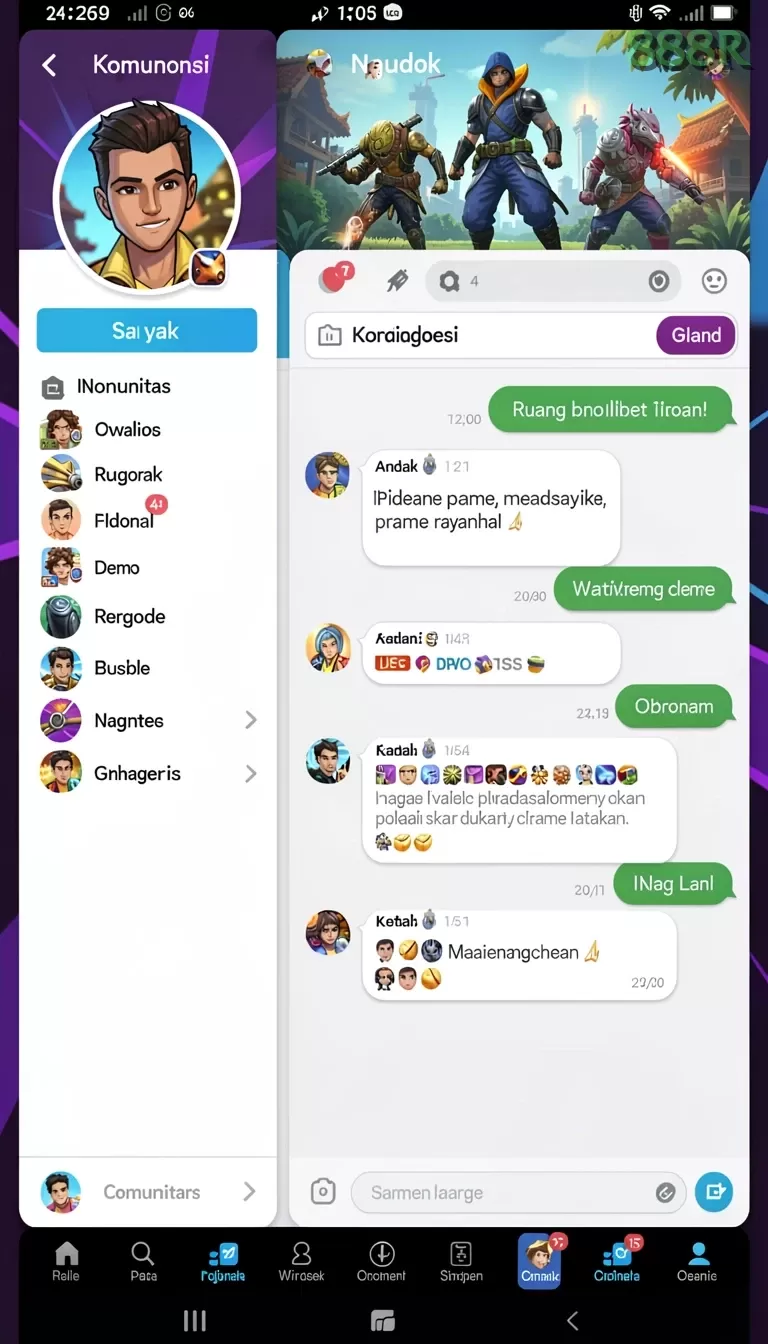 Cuplikan layar 62IDN — halaman utama